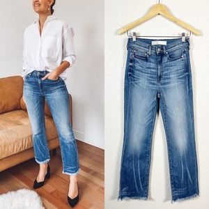 AYR Women’s The Bomb Pop Straight Leg Ankle Jeans Size 26